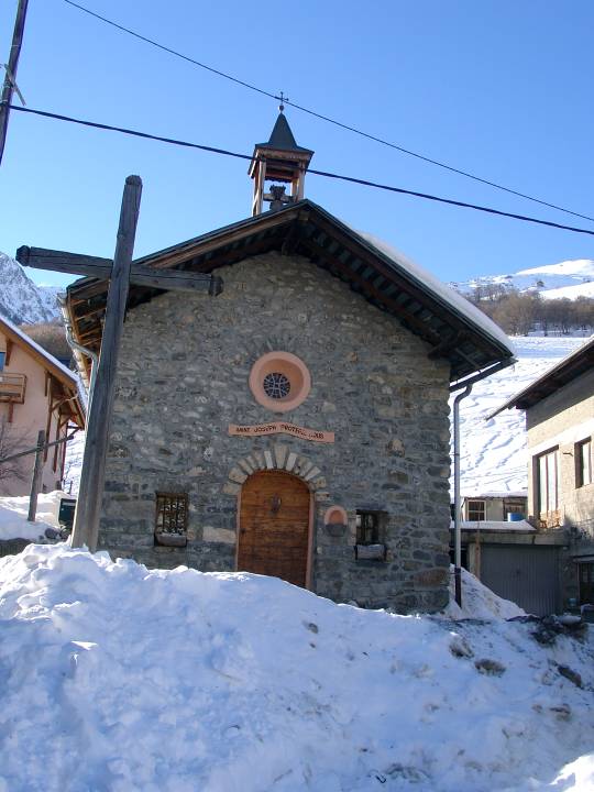 Chapelle St Joseph a la Ruaz de Marie France Martin 
